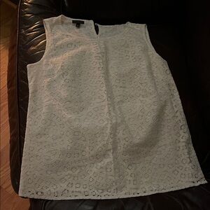 Talbots Ivory Fully lined Lace Blouse-don’t believe was ever worn